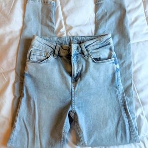 Topshop Jamie Jeans Light Wash 25 Like New